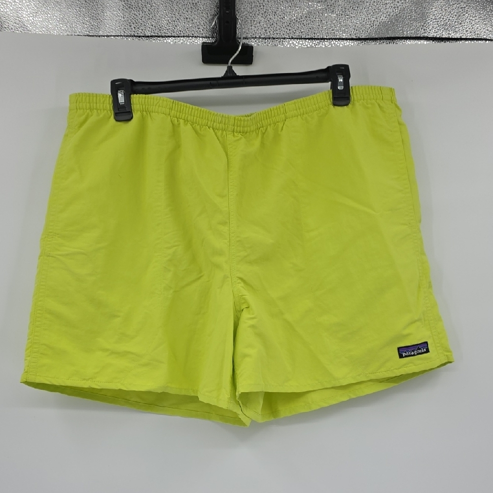 Patagonia Bsggies 5" Men's Phosphorius Green Shorts